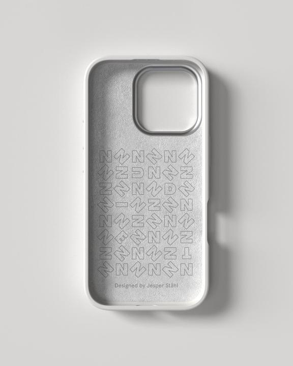 Produktbild Nudient Back Cover Bold MagSafe iPhone 16 Pro Chalk White (Apple iPhone 16 Pro)