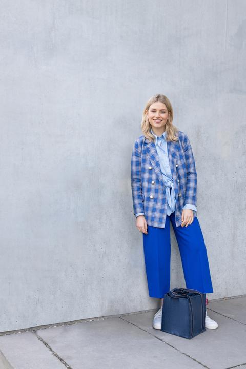 Produktbild reisenthel Flaschentasche Herringbone Dark Blue