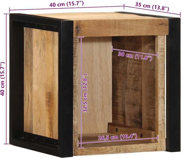 Produktbild VidaXL Silvano (40 x 35 x 40 cm)