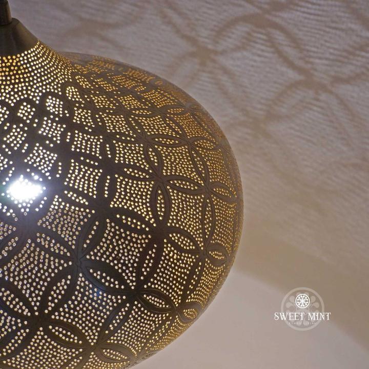 Produktbild Sweet Mint Orientalische Lampe Potiki Flower (E27)