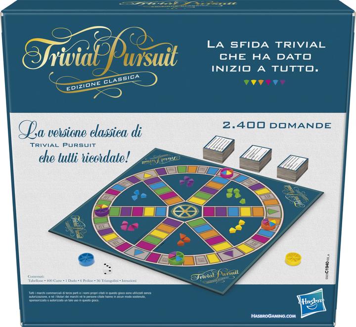 Immagine prodotto Hasbro Gaming Trivial Pursuit (Italiano)