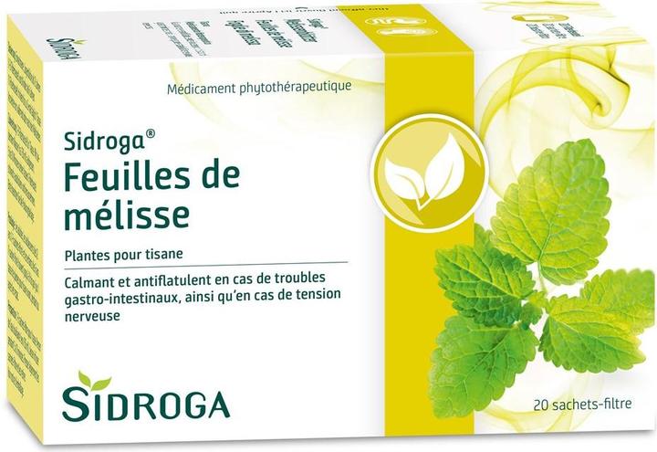 Image du produit Sidroga Thé de feuilles de mélisse, sachets