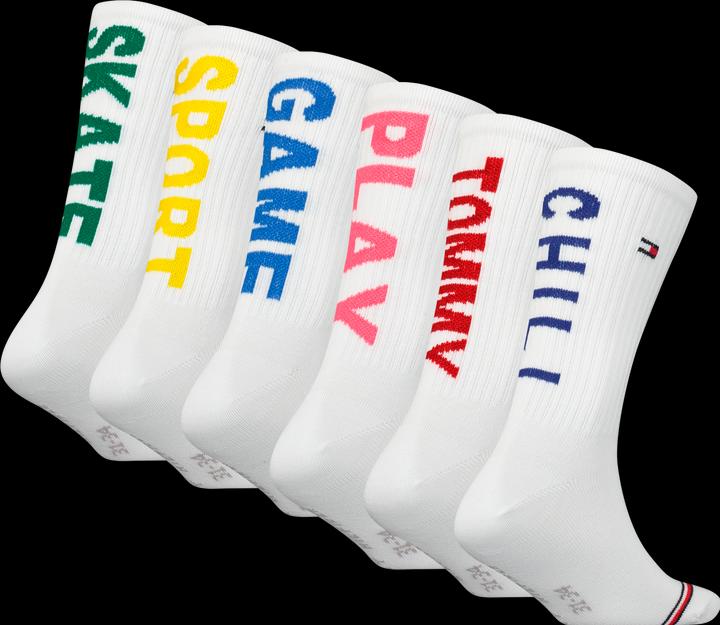 Image du produit Tommy Hilfiger Pack de 3 chaussettes pour hommes Boîte cadeau 43/46 (Lot de 3, 43, 46)