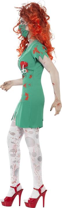 Produktbild Smiffys Zombie OP-Schwester - Kostüm für Halloween Fasching (S)