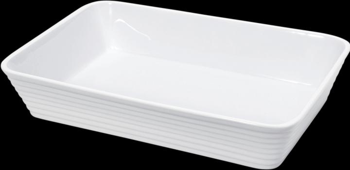 Actual product image Küchenprofi Burgundy Porcelain Rectangular Serving Bowl