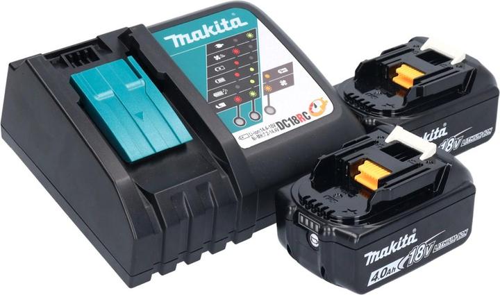 Produktbild Makita DMR 055 RM Akku Radio 18 V FM mit Laterne 360° Taschenlampe + 2x Akku 4,0 Ah + Ladegerät (FM, AM)