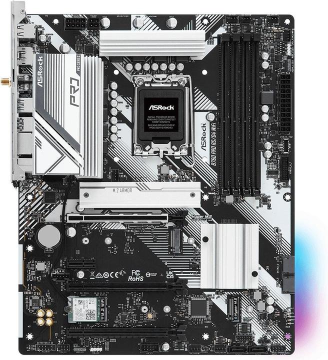 AsRock B760 PRO RS/D4 WIFI LGA1700 (LGA 1700, Intel B760, ATX)