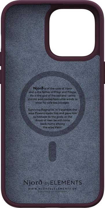 Image du produit Njord Salm.Leather Magsafe Case (Apple iPhone 14 Pro Max)