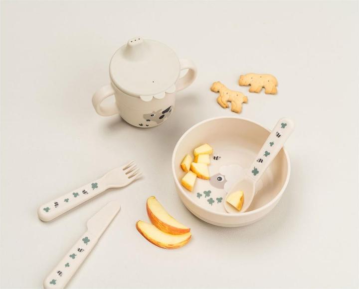 Actual product image Done by Deer Esslernbesteck 3-tlg. Besteck-Set Foodie - Tiny Farm -
