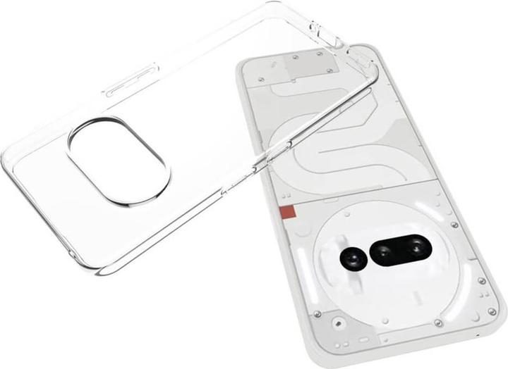 Actual product image Cover-Discount Nothing Phone (3a) - Silikon Gummi Case transparent (Nothing Phone (3a))