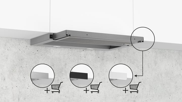 Actual product image Siemens LI64LA521 (Flat-screen hood)