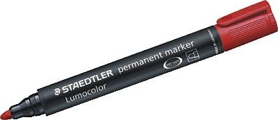 Actual product image Staedtler Lumocolor perm marker (Red, 2 mm, 10 x)