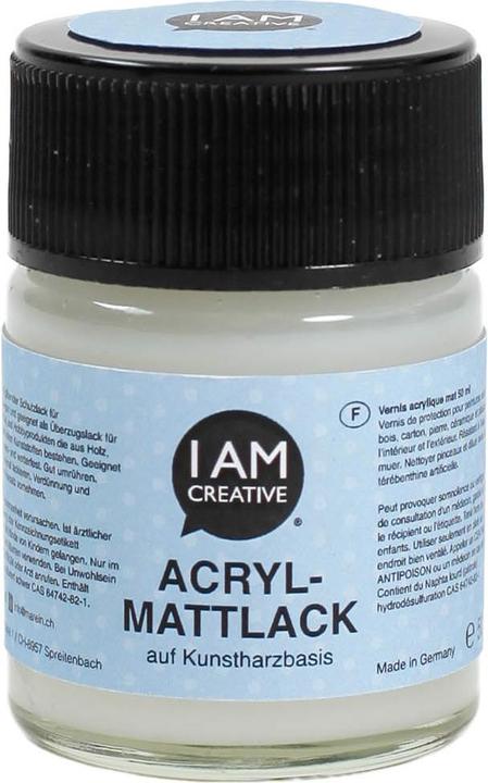 Actual product image I Am Creative Chalk paint (Transparent, 50 ml)