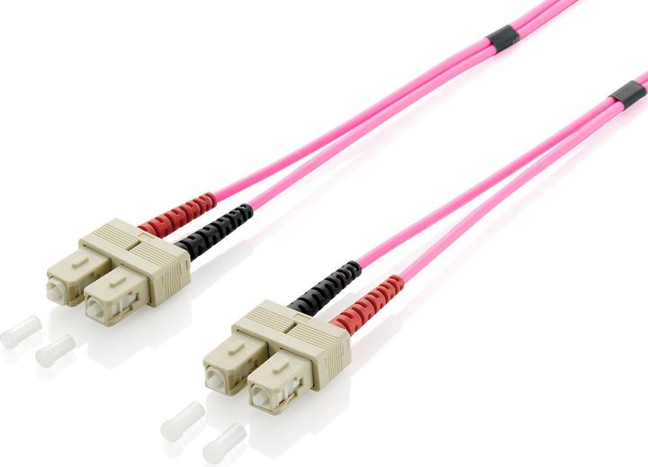 Immagine prodotto equip Cavo patch in fibra ottica SC->SC multimodale duplex OM4 vi (CAT7, 3 m)