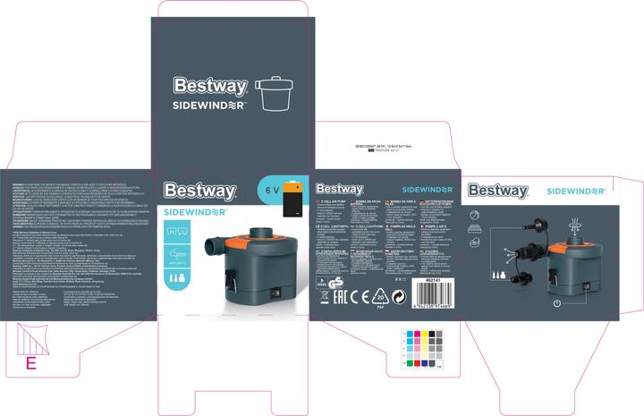 Actual product image Bestway Sidewinder