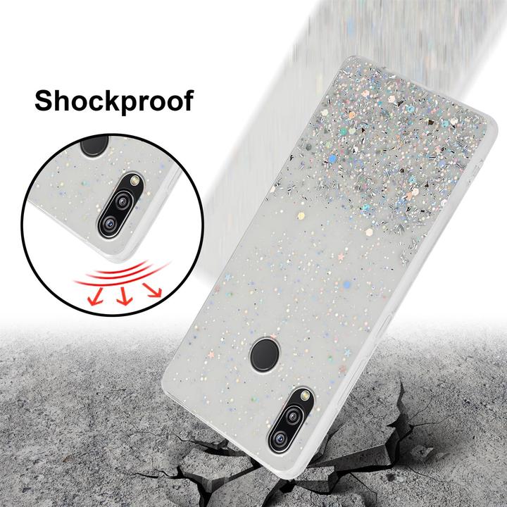 Image du produit Cadorabo Couverture TPU paillettes scintillantes (Huawei Nova 3E)