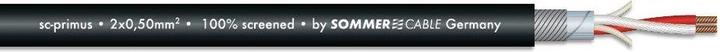 Image du produit Sommer Cable Câble microphone SC-Primus 2 x 0.50 mm² PVC O 6.70 mm noir