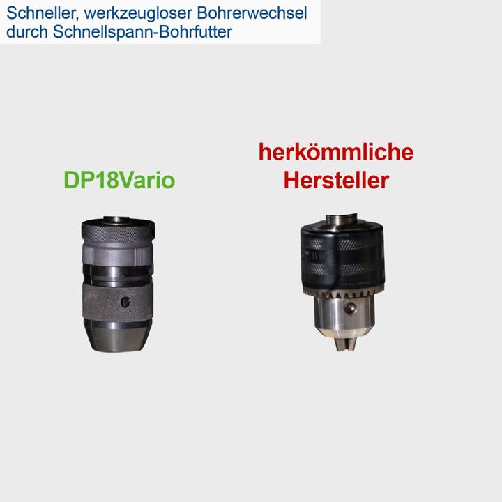 Actual product image Scheppach DP18Vario