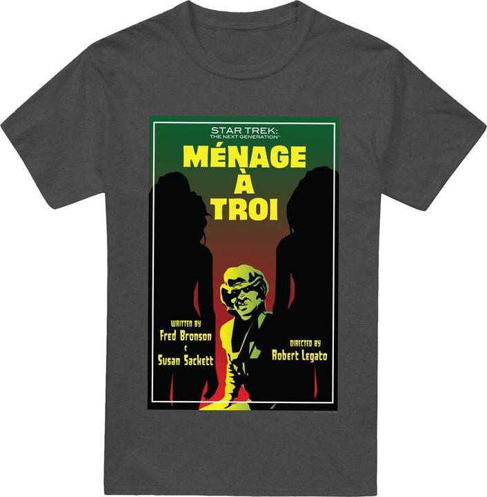 Actual product image Unisex Adult The Next Generation Season 3 Episode 24 T-Shirt (M)