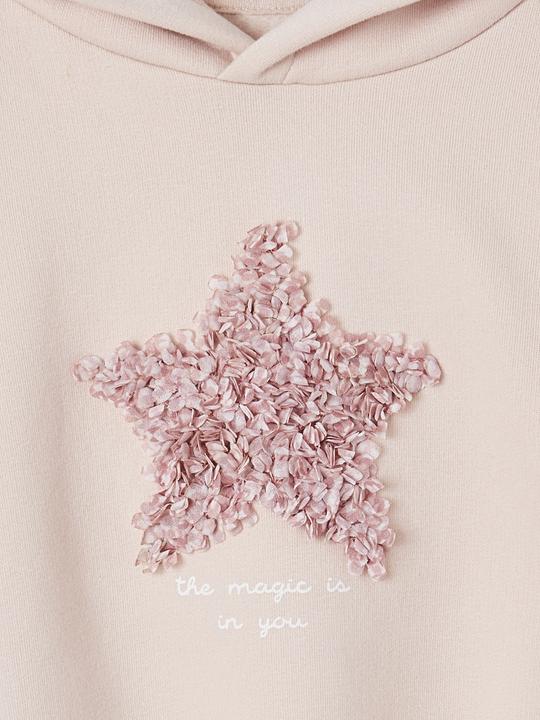 Produktbild Vertbaudet Mädchen Kapuzensweatshirt mit Print (92)