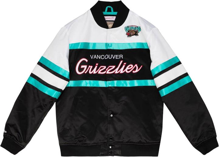 Produktbild Mitchell & Ness Heavyweight Satin Jacke - SCRIPT Vancouver Grizzlies - M (M)