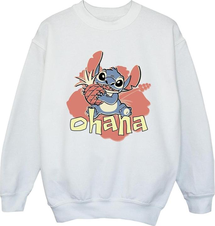 Disney Lilo And Stitch Ohana Pineapple Sweatshirt Mädchen