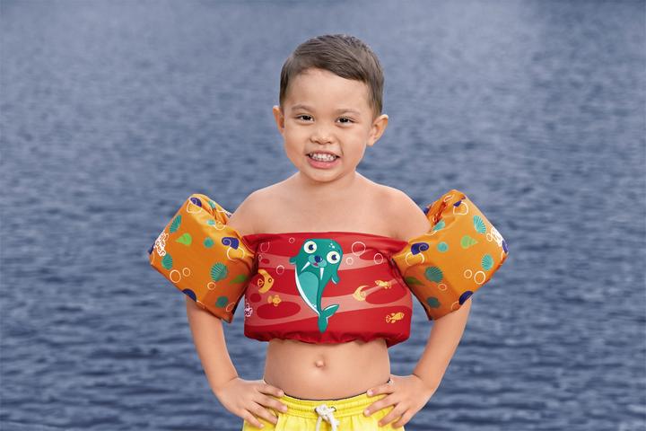 Image du produit Bestway Flotteur Puddle Jumper® morse avec housse textile, 2-6 ans (10-25 kg)