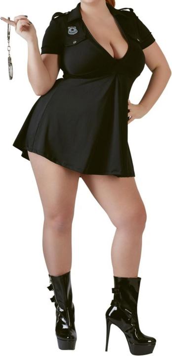Actual product image Cottelli Collection Police dress (3XL)