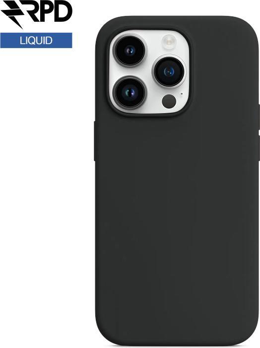 Produktbild RPD iPhone 13 - Silicone Case schwarz, Liquid (Magsafe-Version) (Apple iPhone 13)
