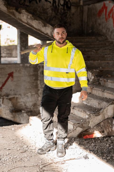 Actual product image Korntex Hi-Vis Hoodie (M)