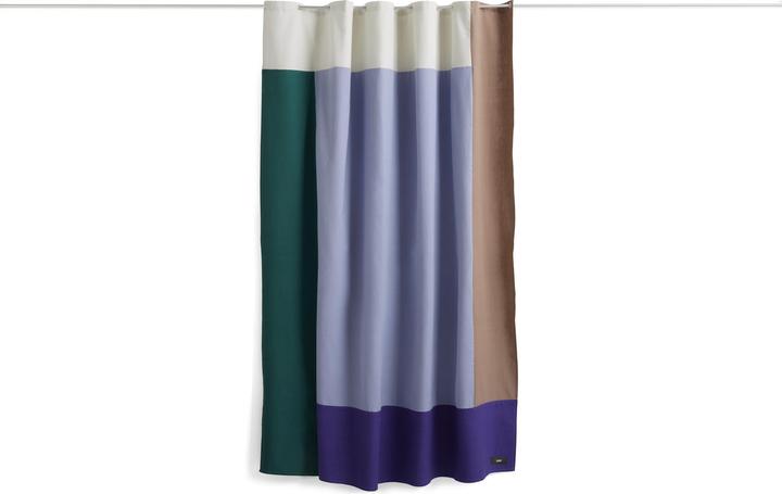 Actual product image HAY Pivot Shower Curtain Blue (180 x 200 cm)