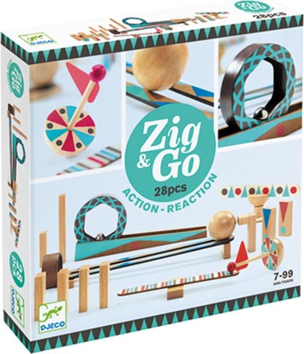 Immagine prodotto Djeco Gioco di reazione a catena Zig & Go