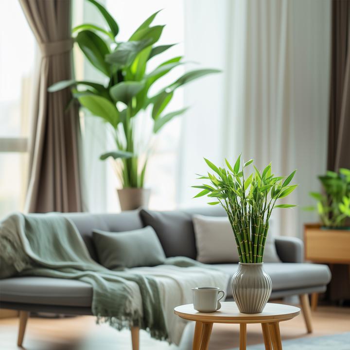 Produktbild Plant in a Box Dracaena sanderiana - 12er Set Glücksbambus (40 cm)