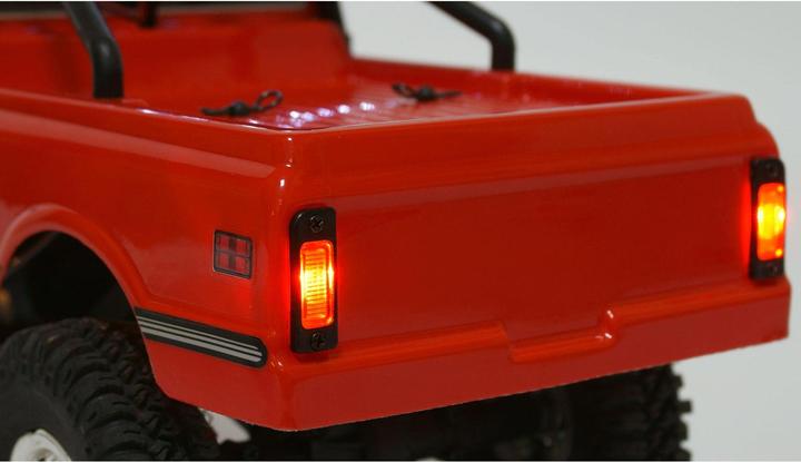 Produktbild Amewi AMXRock AM18 Elektro Brushed Crawler 4WD 1:18 RTR Pick-Up rot (RTR Ready-to-Run)