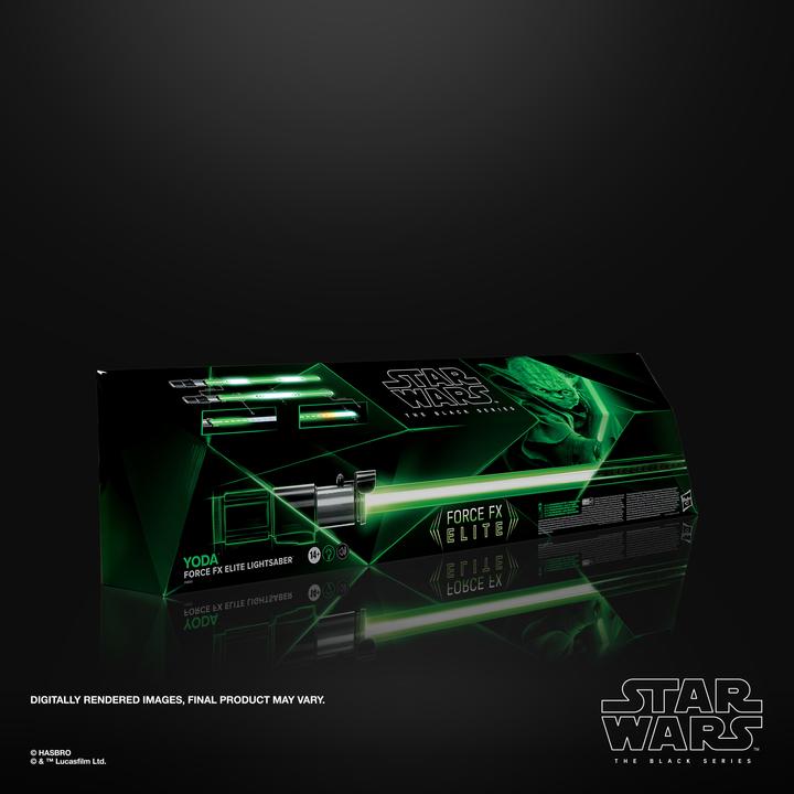 Produktbild Hasbro Star Wars The Black Series Yoda Premium Force FX Elite Lichtschwert