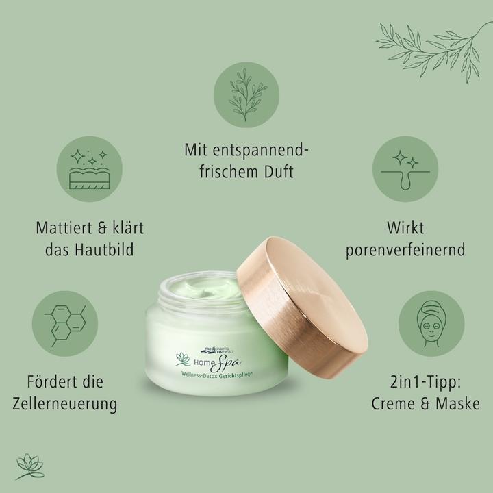 Image du produit Dr. Theiss Home Spa Wellne Detox Gesi, 50 ml CRE (50 ml)