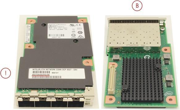 Actual product image Intel 10Gb 4-Port OCP Module X527 (Ethernet, RJ45, SFP+)