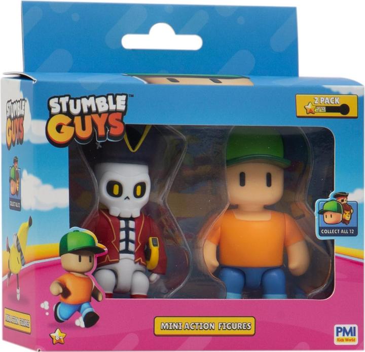 Stumble guys Mini Figurki- Zestaw 2 Figurek Ver.A