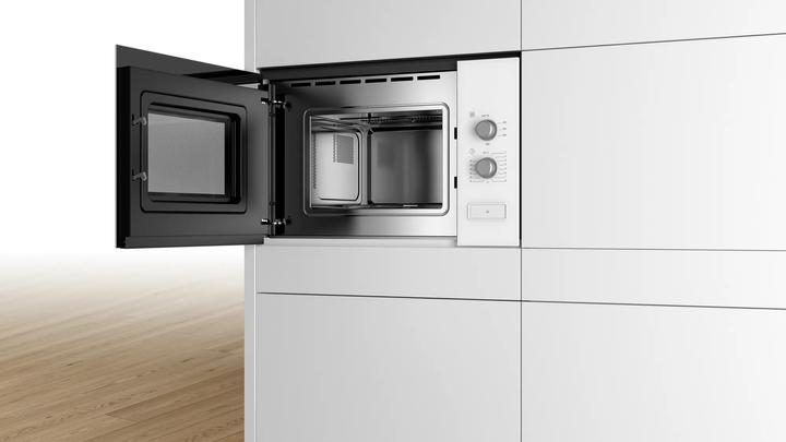 Immagine prodotto Bosch Hausgeräte BFL520MW0 Serie | 4, Microonde da incasso, 60 x 38 cm, bianco (20 l)