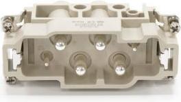 Actual product image Rs Pro Industrial plug connector Contact insert, 4 2-pin 16 80A plug, for