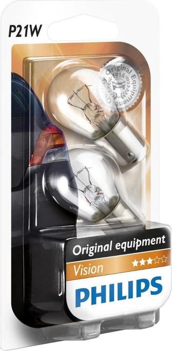 Actual product image Philips Signal lamps P21W car (P21V)