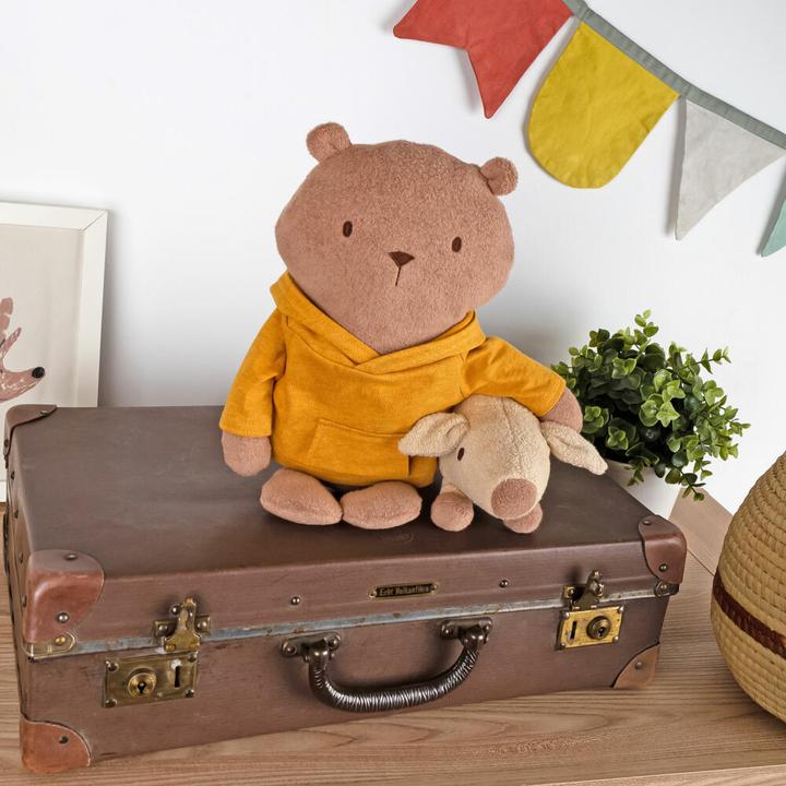 Immagine prodotto Sigikid felpa gialla con cappuccio Mister O'Lui (8 cm)