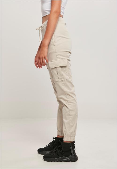 Actual product image Urban Classics Ladies High Waist Cargo Comfort Jogging Pants - 16932 (XS)