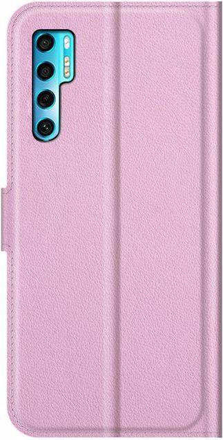 Produktbild MU Classic Litchi Leder Bookcover Series (TCL 20 Pro 5G)