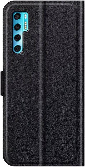 Actual product image MU Classic Litchi Leather Bookcover Series (TCL 20 Pro 5G)