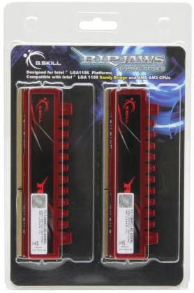 Actual product image G.Skill Ripjaws (2 x 4GB, 1600 MHz, DDR3-RAM, DIMM)