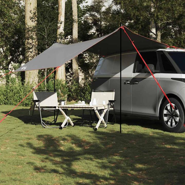 Actual product image VidaXL Car tent grey and orange Waterproof (2.25 kg)
