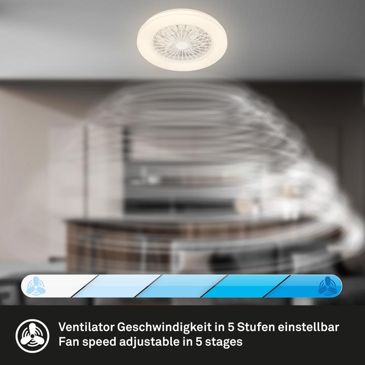Actual product image Briloner CCT ceiling light (5300 lm)