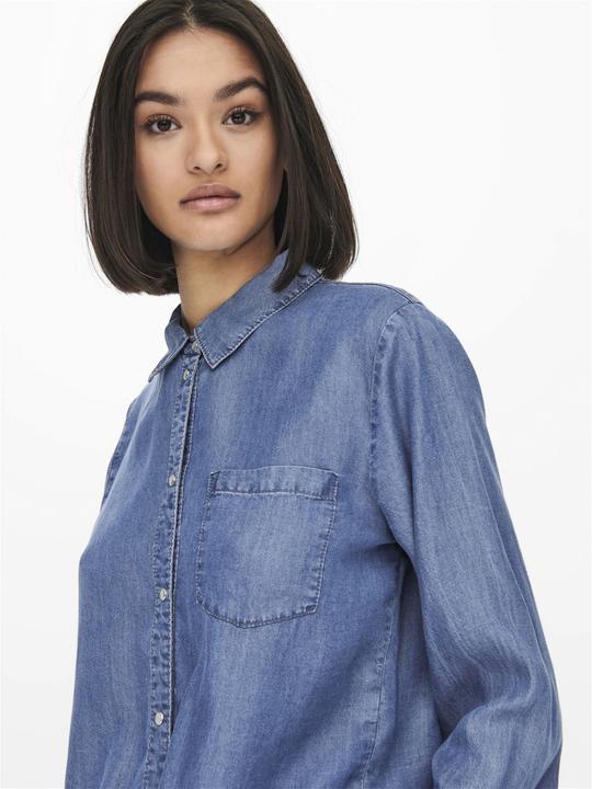 Image du produit JdY Chemise en jean avec détails de noeuds (34)