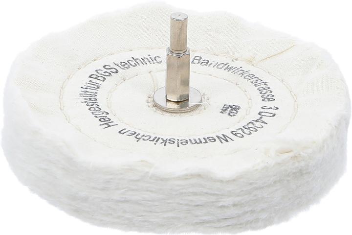 Produktbild BGS Polierscheibe mit Spanndorn 6 mm